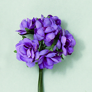 340-2222 布製 ミニバラ