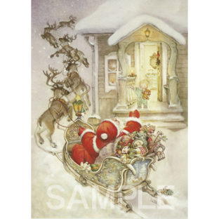 5071-7569 Pt リシマーチンXmasポストカード