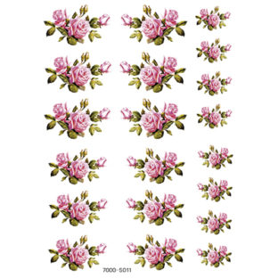 7000-5011 ミニフラワートランスファーシール 5011