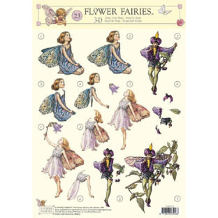 5280-2523 Pt 3D プリント フラワー&フェアリー