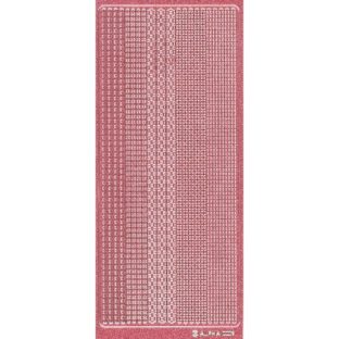 617-0009 エレガントカットシールGL ピンク   /Si