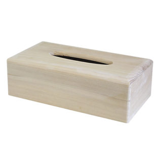 543-8002 ティッシュ ボックス(薄型)