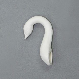 340-7003 セラミック スワン （中）