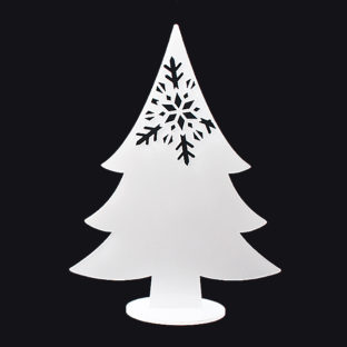 540-4324 AC 組み立てツリー ホワイト 大