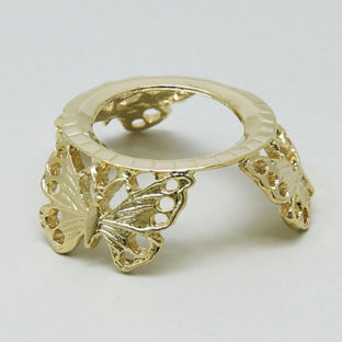 310-1381 エッグスタンド(蝶B)