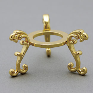 310-1364 エッグスタンド(唐草三脚)