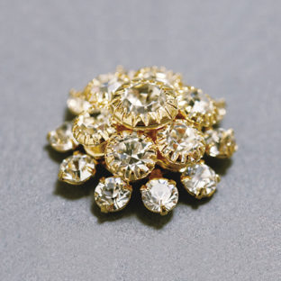 321-5051 トップ飾り クリスタル