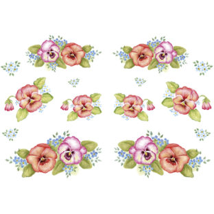 7241-0503 Pt 野又典子デザイン トランスシール