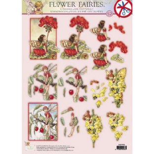 5280-2052 Pt 3D ダイカットプリント フェアリー