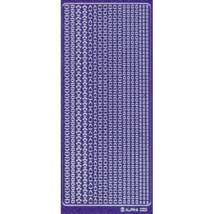 619-0008 エレガントカットシールGL バイオレット/Si