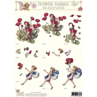 5280-2506 Pt 3D プリント フラワー&フェアリー