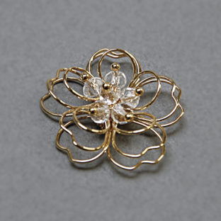 321-1039 トップ飾り ワイヤー&ガラス