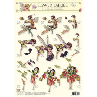 5280-2526 Pt 3D プリント フラワー&フェアリー