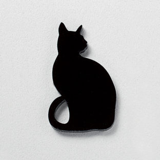 540-4232 AC アクセサリーM キャット    ブラック