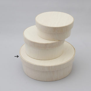 545-1085 ラウンドBOX L φ128x45