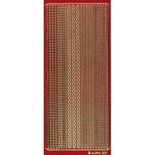 633-0009 エレガントカットシールGL レッド   /Go