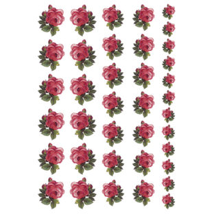 7000-5001 ミニフラワートランスファーシール 5001