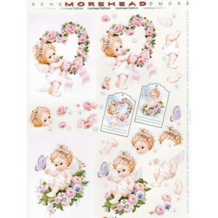 5280-0036 Pt 3D ダイカットプリント ベビー