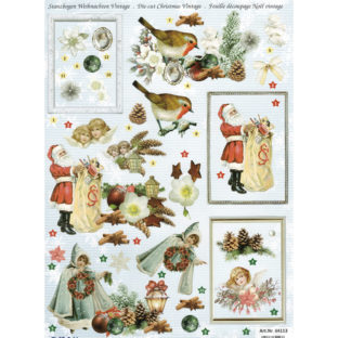 5280-0038 Pt 3D ダイカットプリント Xmas