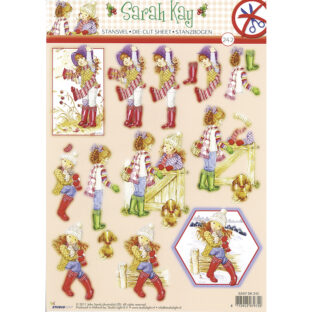 5280-3242 Pt 3D ダイカットプリント チルドレン