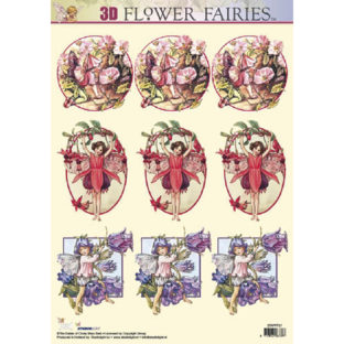 5280-2557 Pt 3D プリント フラワー&フェアリー