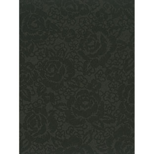 502-2001 フェルトステッカー バラ ブラック