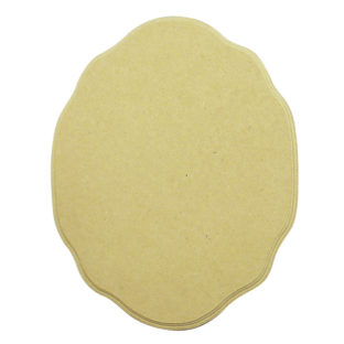 500-1408 MDFプラーク ファンシーオーバル L