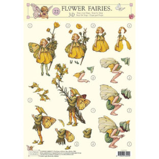 5280-2522 Pt 3D プリント フラワー&フェアリー