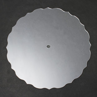 540-4319 AC 時計プレート ラウンド クリア