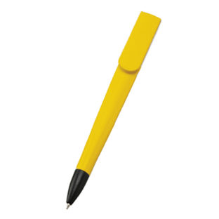 545-0097 ラペル ボールペン イエロー  3本入