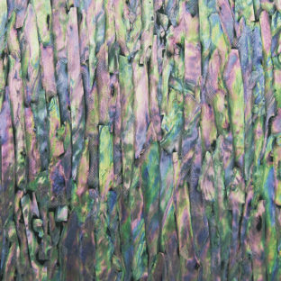 532-6012 らでんシート L  アワビ 細/ブラック