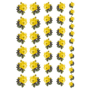 7000-5003 ミニフラワートランスファーシール 5003