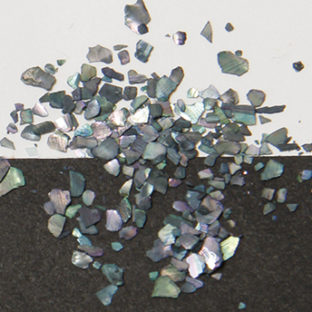 532-6916 らでんフレーク 淡水真珠黒 2g入