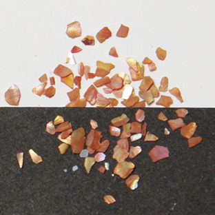 532-6913 らでんフレーク 淡水真珠レンガ2g