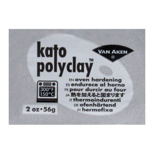 712-8215 ケイト ポリクレイ 56g メタリックシルバー