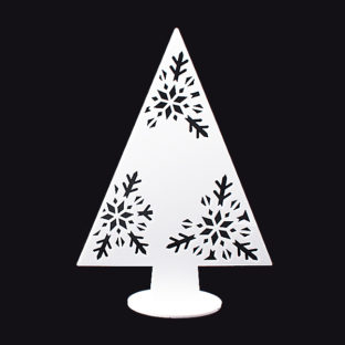 540-4316 AC 組み立てツリー   ホワイト