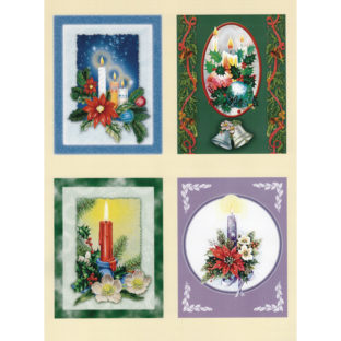 5280-0039 Pt 3D ダイカットプリント Xmas