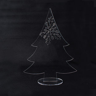 540-4323 AC 組み立てツリー クリア  大