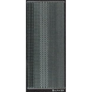 621-0009 エレガントカットシールGL ブラック  /Si