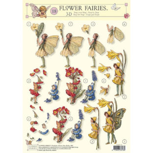 5280-2518 Pt 3D プリント フラワー&フェアリー