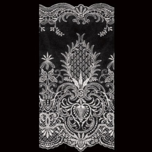 331-7083 レース 幅190mm 2柄入