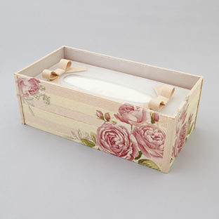 512-9027 エコバンドのティッシュBOXキットAピンク