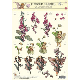 5280-2521 Pt 3D プリント フラワー&フェアリー