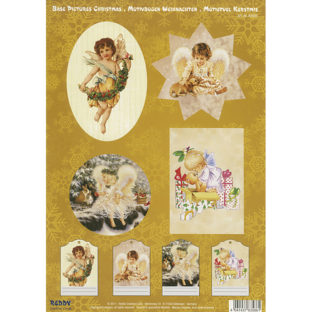 5280-0017 Pt 3D ダイカットプリント Xmas