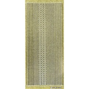 611-0009 エレガントカットシールGL ゴールド /Si