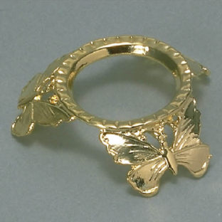 310-1302 エッグスタンド(蝶)