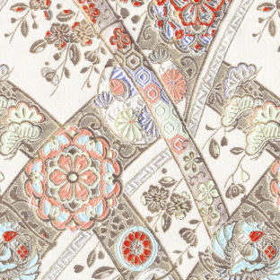 502-4002 西陣織(金欄) 白 裏処理アリ