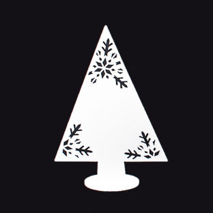 540-4326 AC 組み立てツリー ホワイト 小