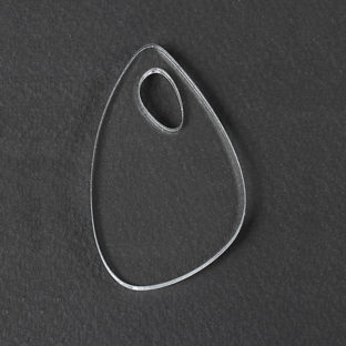 540-4229 AC アクセサリーM ドロップ  クリア