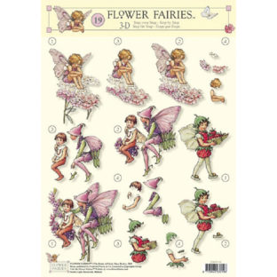 5280-2519 Pt 3D プリント フラワー&フェアリー